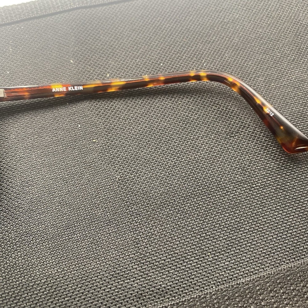 Anne Klein Sunglasses Women FRAME ONLY AK7066 55-18-135 Blue Tortoise 524 - Picture 12 of 16